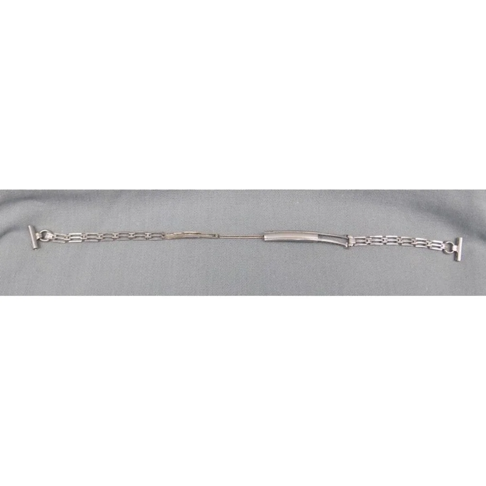 Pontiac Stainless Steel Ladies Watch Band 5.5 x 7/16 Inch Deployment Clasp